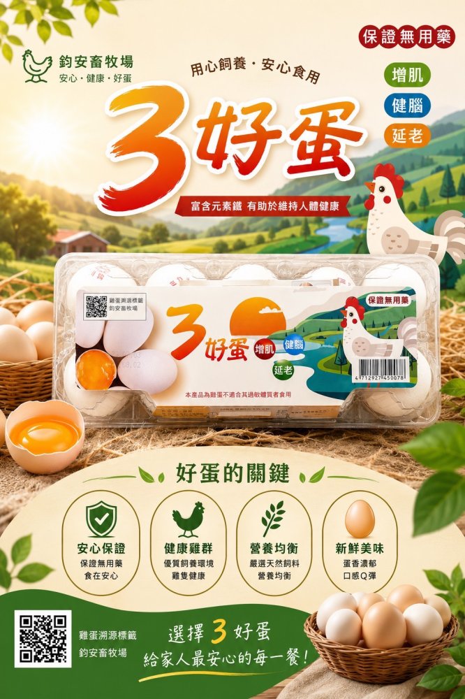 3好蛋(古早蛋商行)