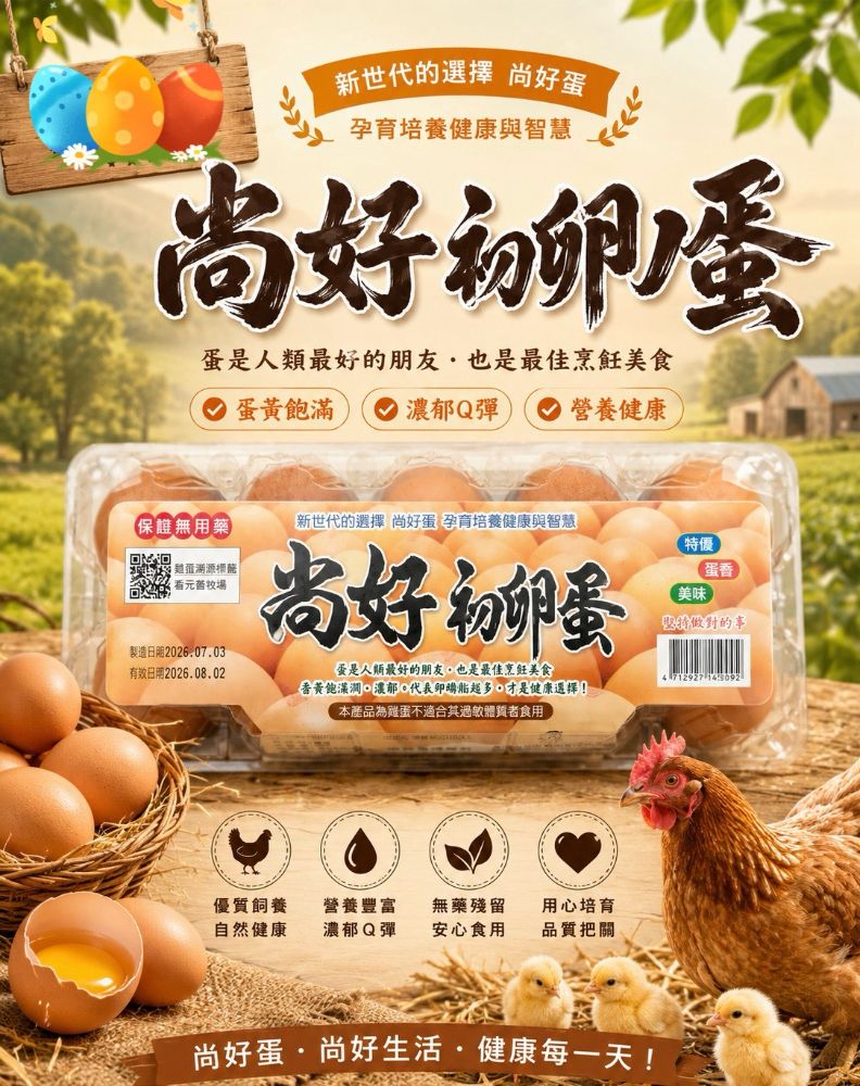 尚好初卵蛋(古早蛋商行)
